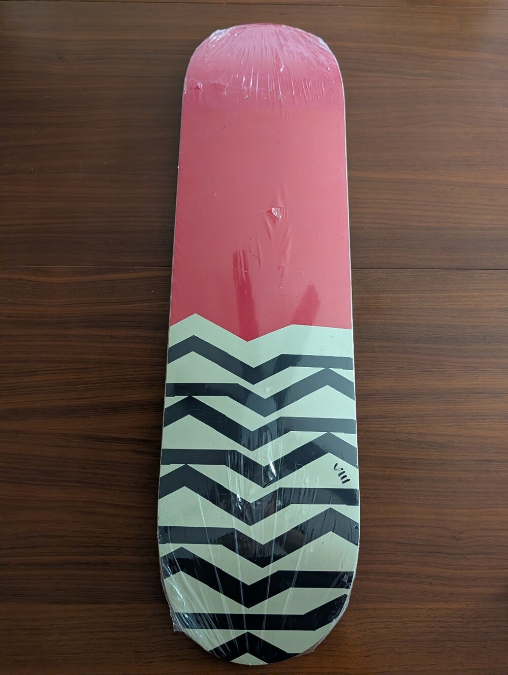 Minimalist Abstract Geometric Skateboard Deck Wall Art Display